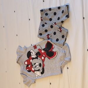 Minnie Mouse Onsie with Shorts